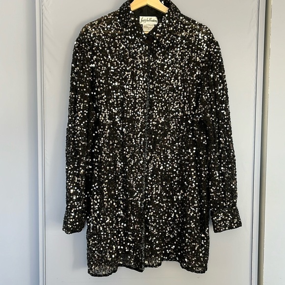 Judith Ann Creations Jackets & Blazers - Judith Ann Creations Women’s Sequins Jacket Blouse L